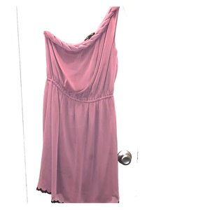 Grecian one shoulder dress